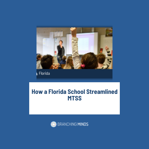 How a Florida School Streamlined MTSS