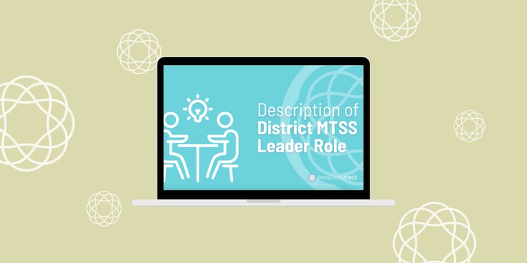 Defining MTSS Leadership Roles - Video & Blog