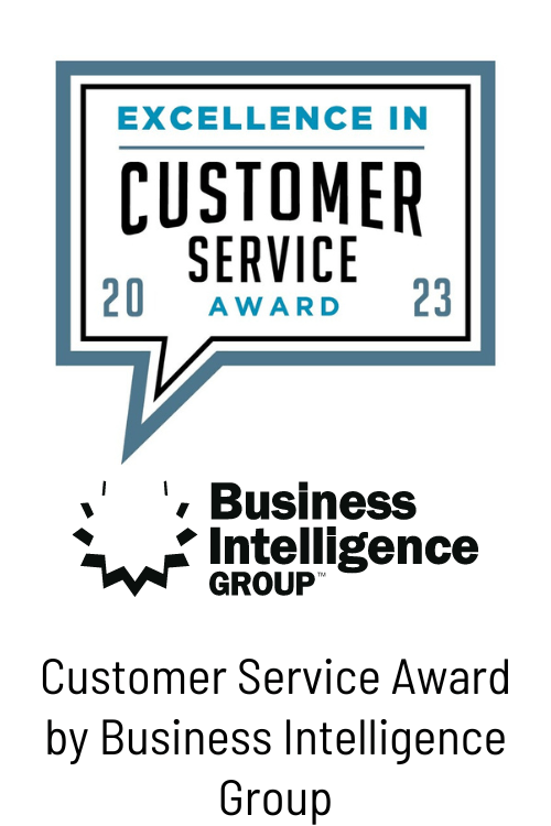 Customer Service Award by Business Intelligence Group - branching minds-min
