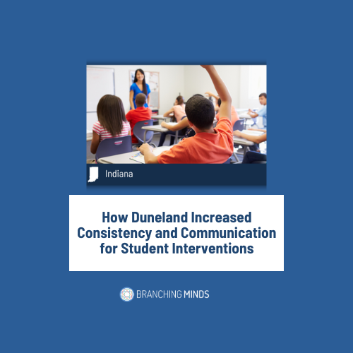 How Duneland Increased Consistency and Communication for Student Interventions