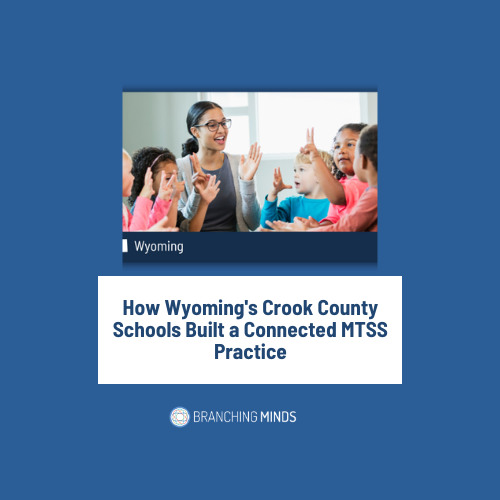 How Wyoming's Crook County Schools Built a Connected MTSS Practice