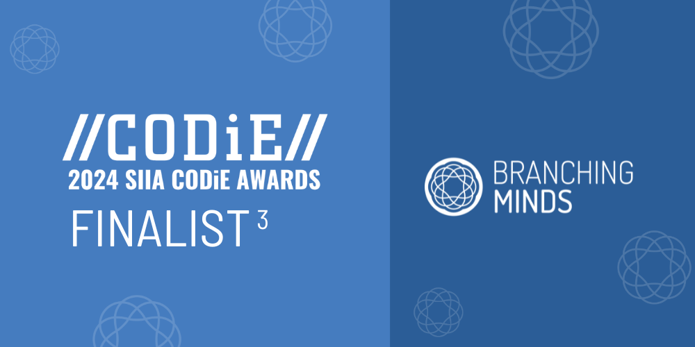 Branching Minds Named Finalist for Three Prestigious SIIA CODiE Awards